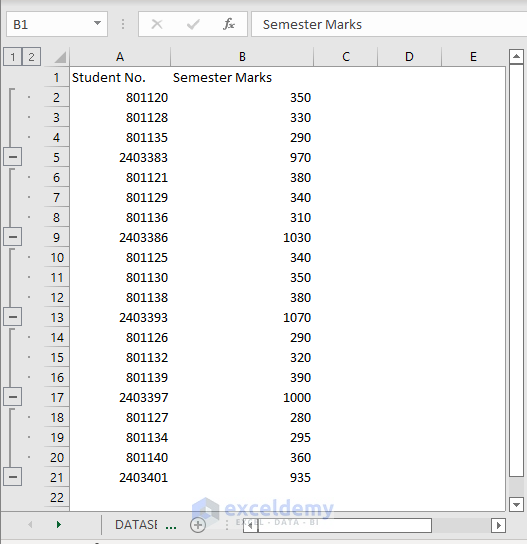 Excel Consolidate Data From Multiple Worksheets In A Single Worksheet