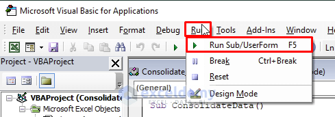 Excel Consolidate Data From Multiple Worksheets In A Single Worksheet