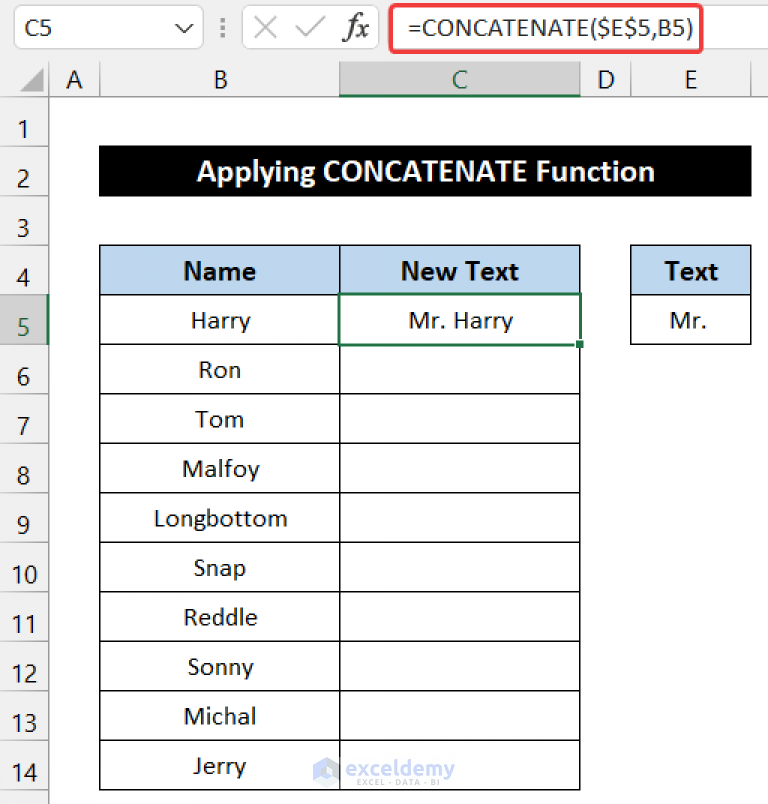 how-to-add-text-to-cell-without-deleting-in-excel-8-easy-methods