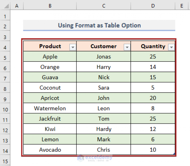 How To Color Alternate Row Based On Cell Value In Excel 3832