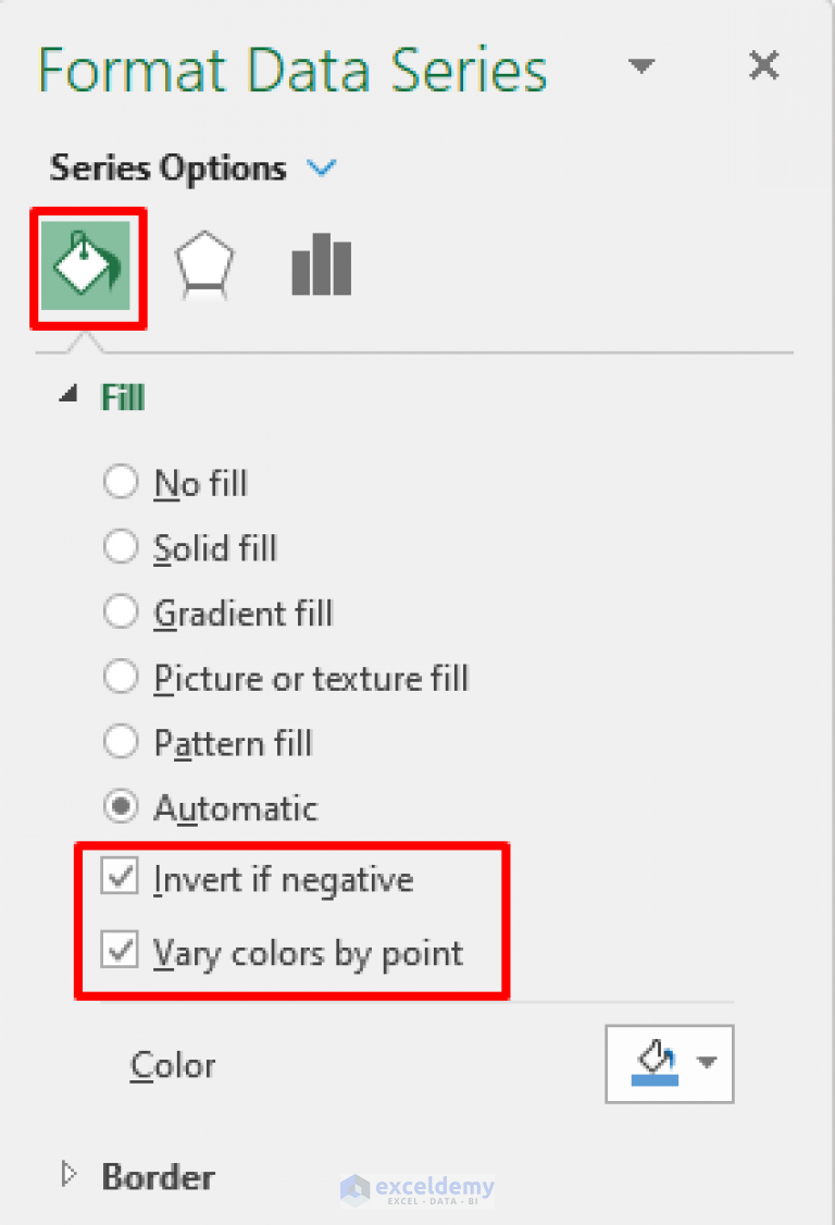 How to Change Bar Chart Color Based on Category in Excel (3 Methods)