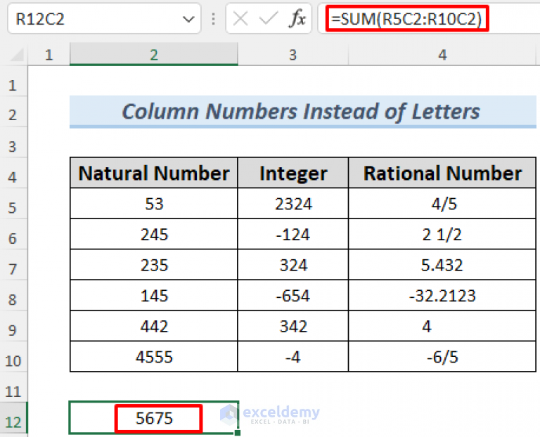 fixed-excel-column-numbers-instead-of-letters-2-solutions