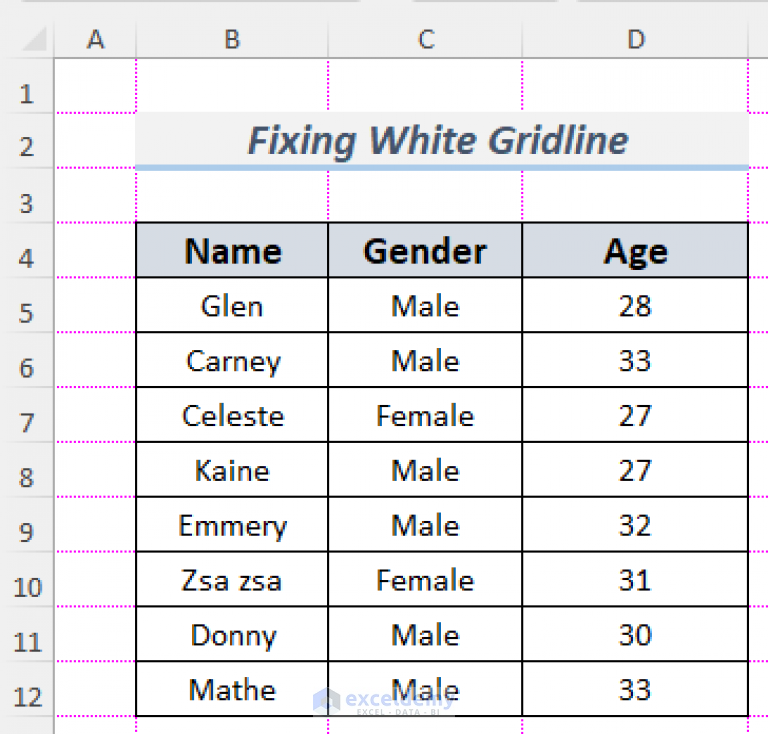 how-to-hide-gridlines-in-excel