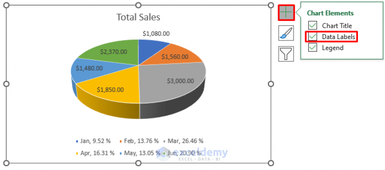 How to Show Percentage in Legend in Excel Pie Chart (with Easy Steps)