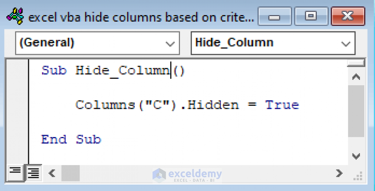 excel-vba-to-hide-columns-based-on-criteria-6-useful-examples