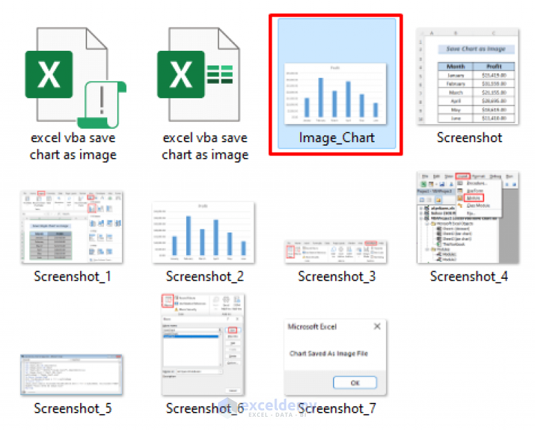 How to Save Chart as Image Using VBA in Excel (2 Easy Methods)