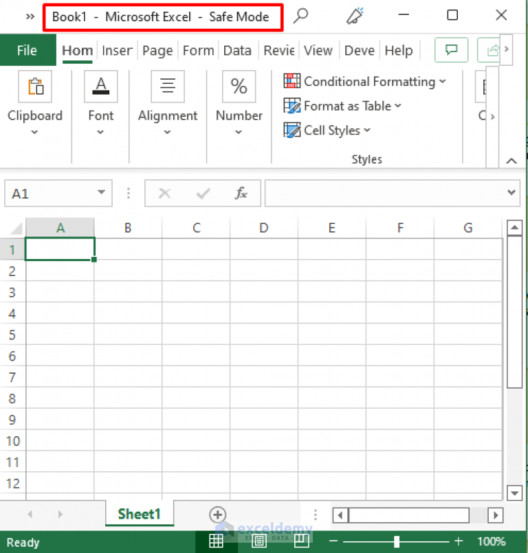 [Fixed!] Format Painter Not Working in Excel (3 Possible Solutions)