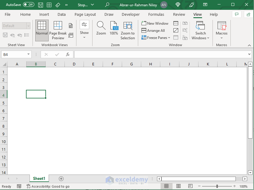 How Do I Stop Excel From Opening In Full Screen 4 Easy Ways 