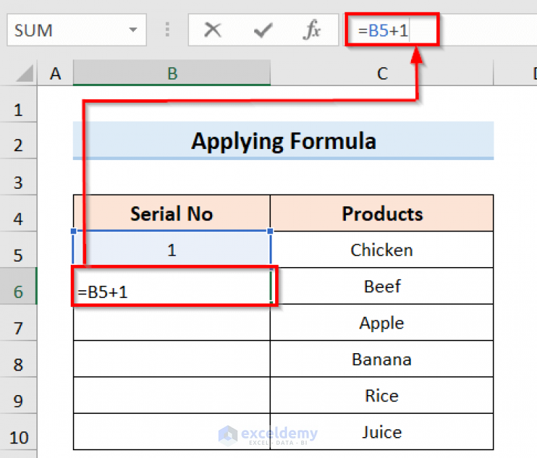 how-to-add-1-to-each-cell-in-a-column-in-excel-5-easy-methods