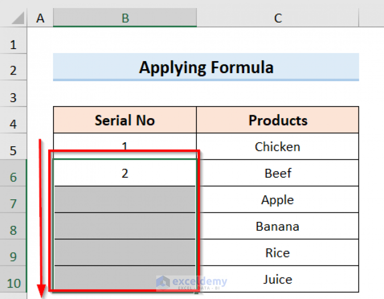 How To Add 1 To Each Cell In A Column In Excel 5 Easy Methods 3245