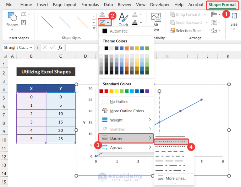 how-to-add-a-vertical-dotted-line-in-excel-graph-3-easy-methods