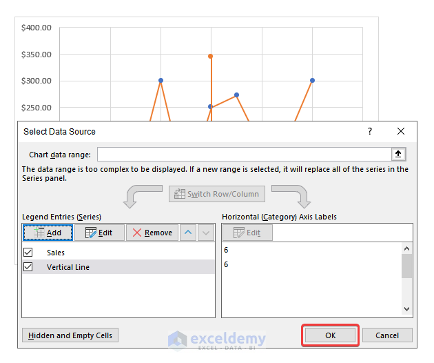 how-to-add-horizontal-line-in-excel-scatter-plot-2-quick-methods