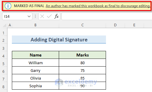 How to Add Signature in Excel (3 Quick Ways) - ExcelDemy