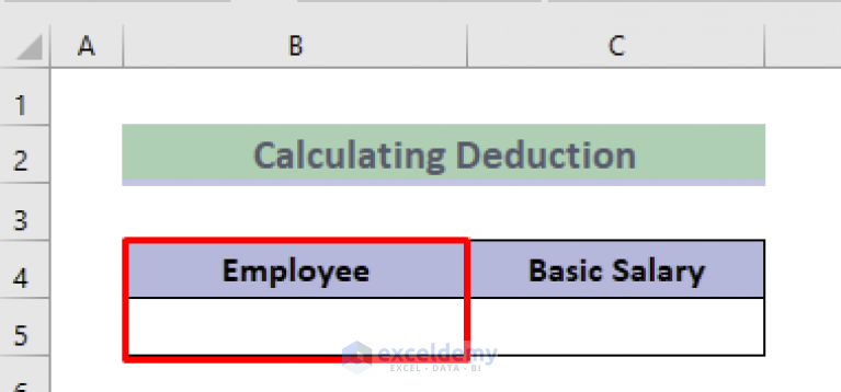 how-to-calculate-net-salary-in-excel-with-easy-steps