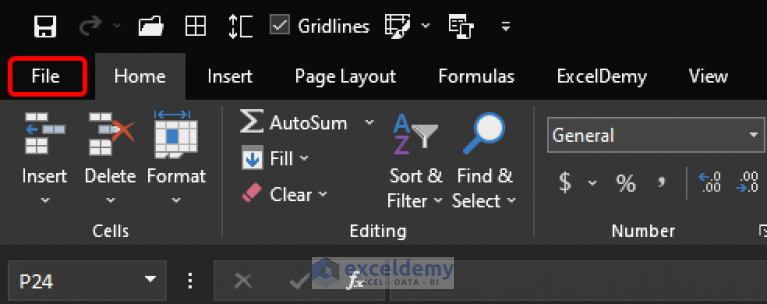 how-to-change-background-from-black-to-white-in-excel-3-ways