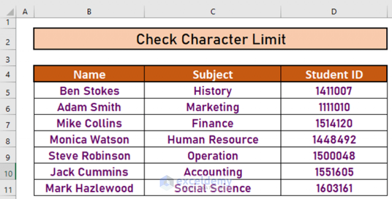 how-to-check-character-limit-in-excel-with-easy-steps