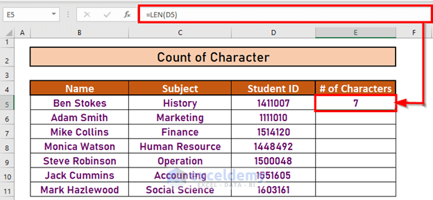 How To Check Character Limit In Excel With Easy Steps 