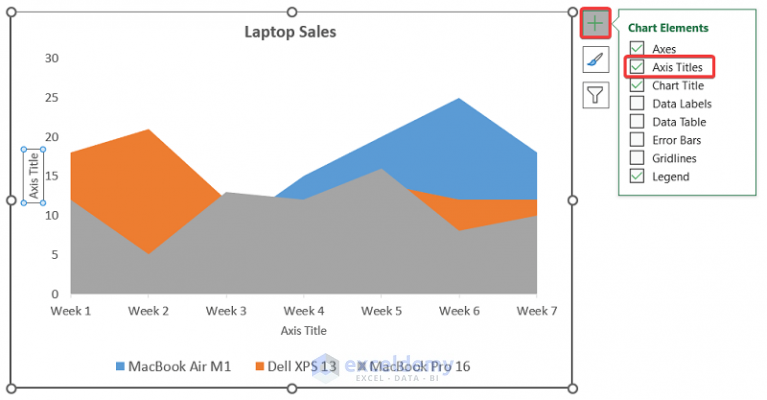 How to Create an Area Chart in Excel (6 Suitable Examples)