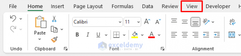 How To Create Column Headers In Excel 3 Easy Methods 3188