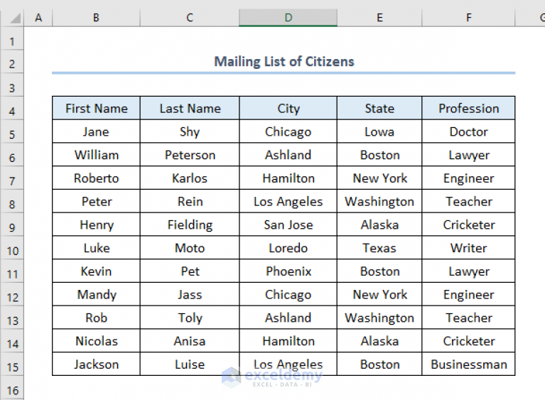 Create Labels In Excel 365