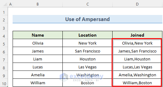 how-to-insert-comma-between-words-in-excel-4-simple-methods