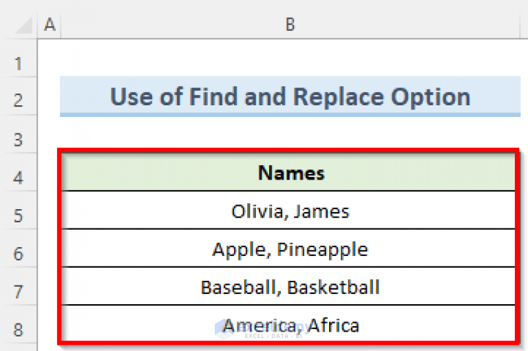 how-to-insert-comma-between-words-in-excel-4-simple-methods