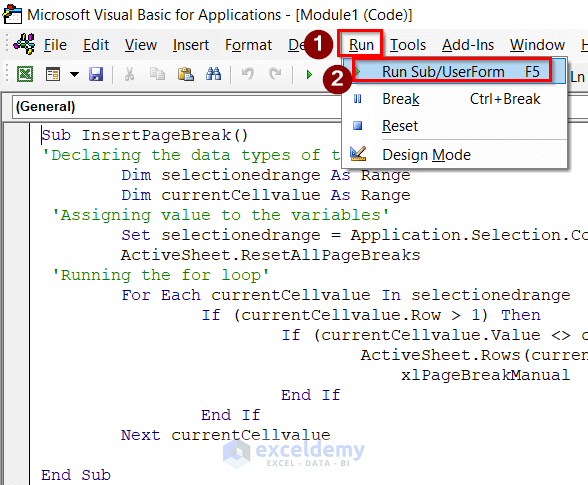 how-to-insert-page-break-between-rows-in-excel-exceldemy