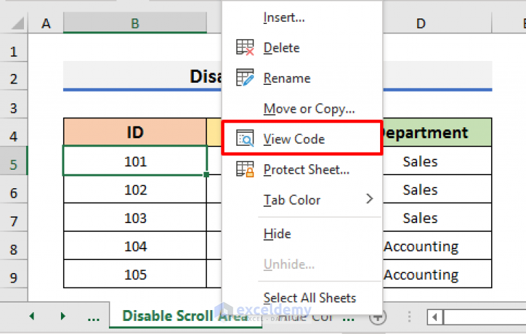 How to Limit Columns in Excel (3 Quick Ways) - ExcelDemy