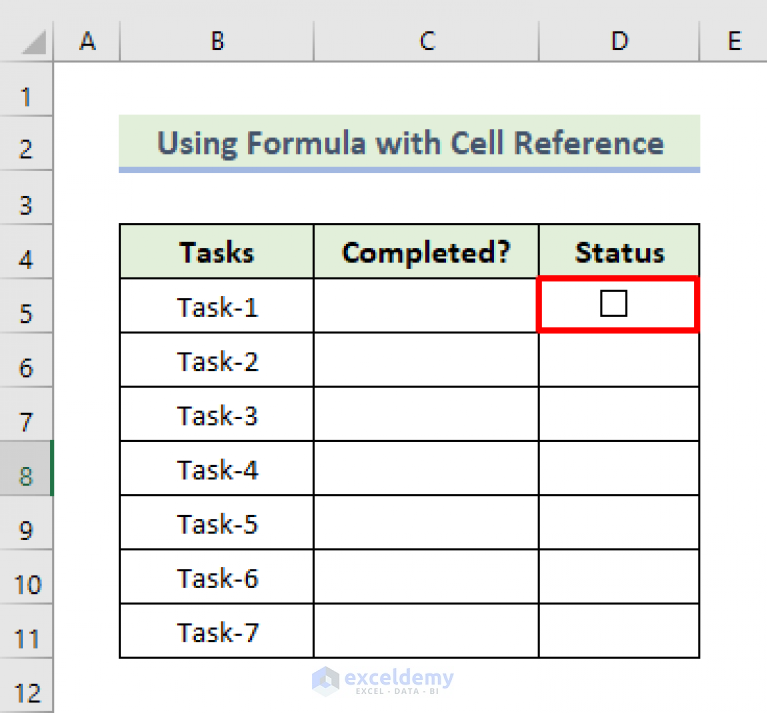 How To Link Multiple Checkboxes In Excel 3 Easy Methods 6522