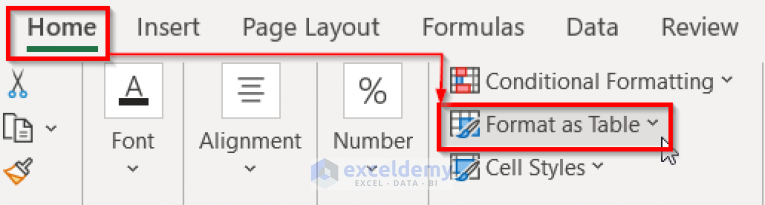 How To Make First Row As Header In Excel 4 Simple Methods 4464