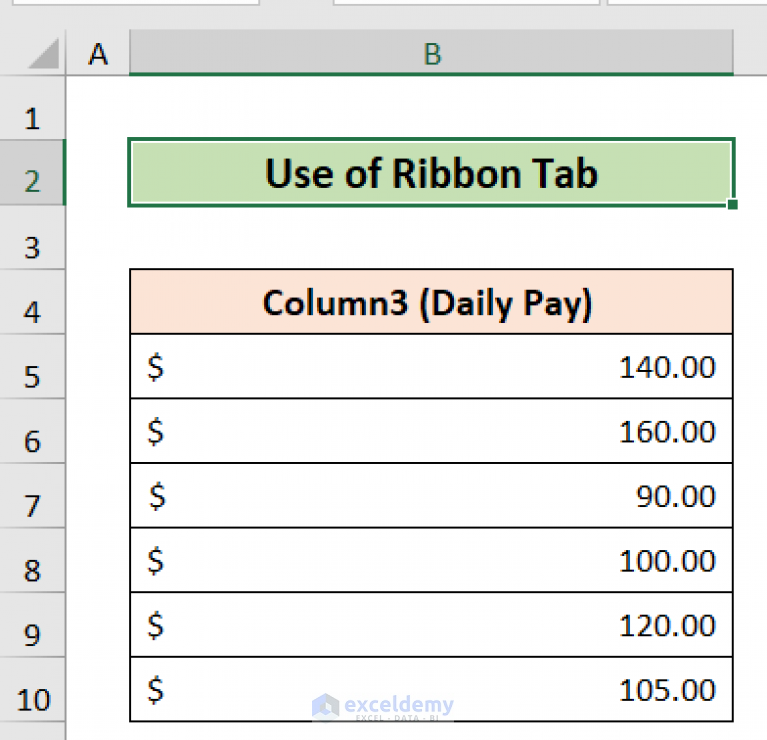 How To Remove Column1 And Column2 In Excel 4 Easy Methods 1514