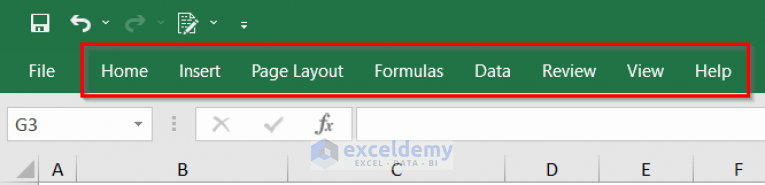 how-to-show-menu-bar-in-excel-2-common-cases-exceldemy