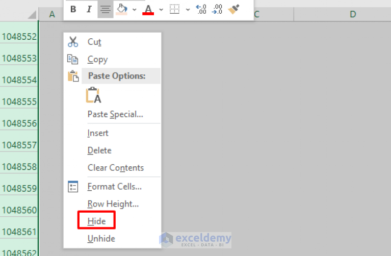 how-to-limit-number-of-rows-in-excel-3-effective-methods