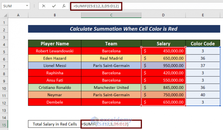 if-cell-color-is-red-then-execute-different-functions-in-excel