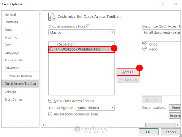 how-to-put-excel-tabs-on-top-of-worksheet-2-easy-ways