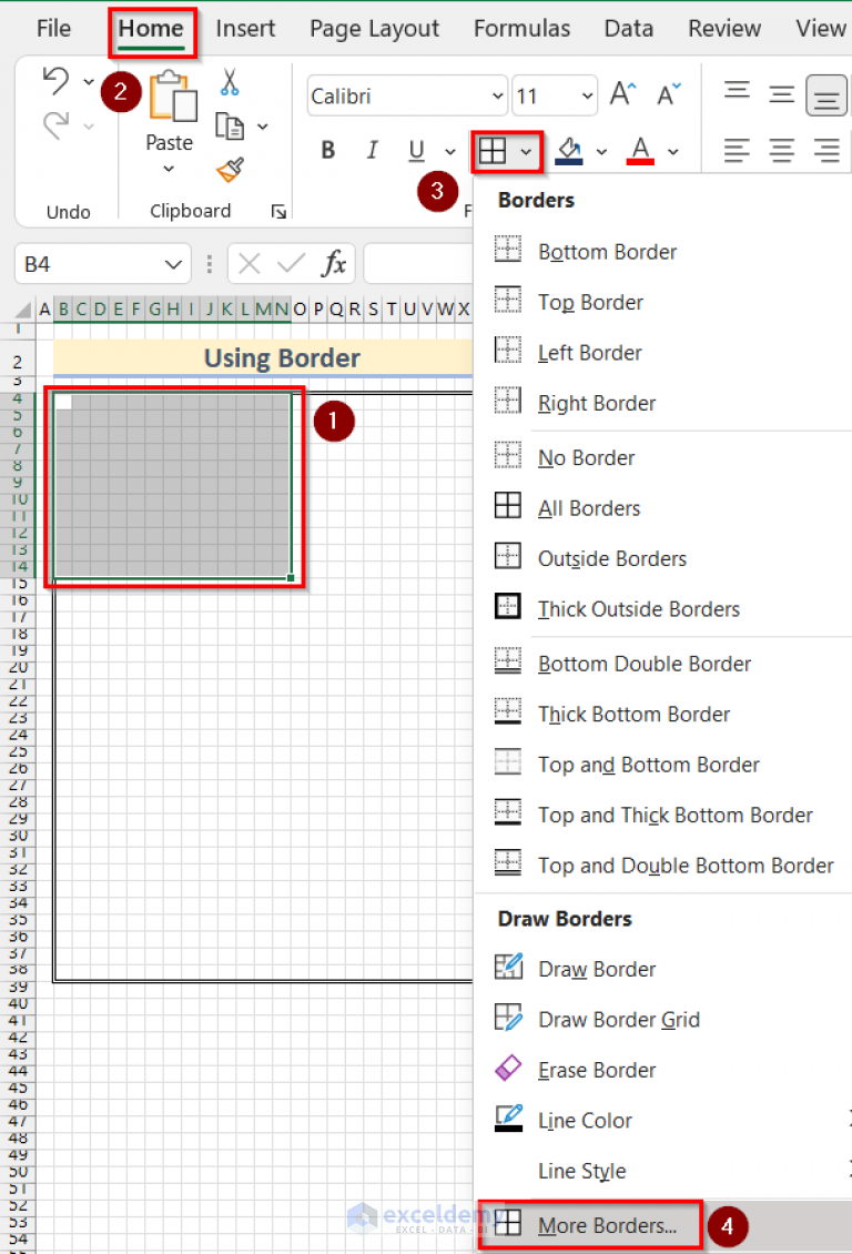 How to Draw to Scale in Excel (2 Easy Ways) - ExcelDemy