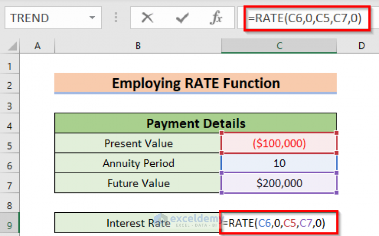 How To Calculate Annuity Payments In Excel (4 Suitable Examples)