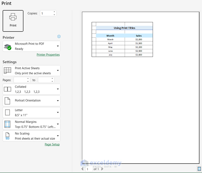 How To Show Gridlines In Excel When Printing 6 Easy Ways 