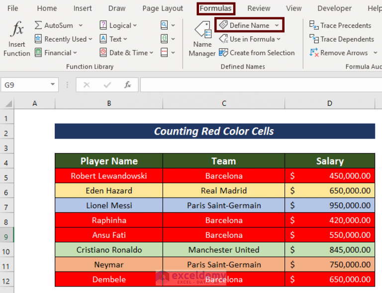 Excel If Cell Color Is Red Then Text