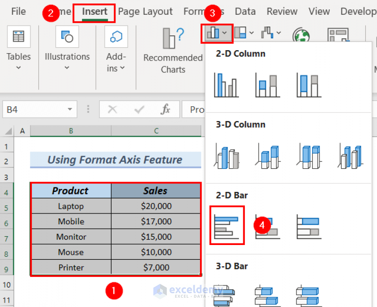 How To Flip Axis In Excel 4 Easy Methods ExcelDemy