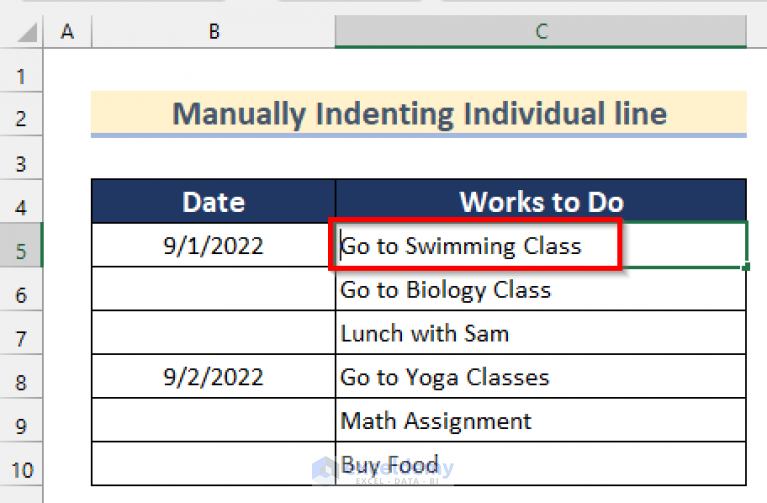 how-to-indent-bullet-points-of-a-cell-in-excel-3-effective-ways