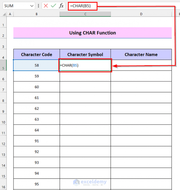 how-to-make-a-list-of-special-characters-in-excel-3-easy-ways