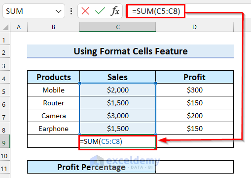 Combine Text and Formula in Excel (4 Simple Ways) - ExcelDemy