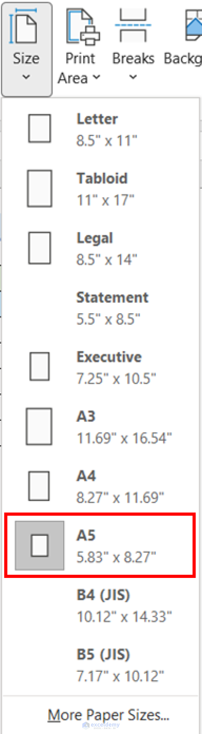 how-to-add-paper-size-in-excel-4-easy-ways-exceldemy