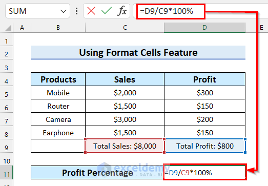 Combine Text and Formula in Excel (4 Simple Ways) - ExcelDemy