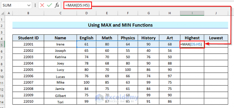 how-to-make-result-sheet-in-excel-youtube