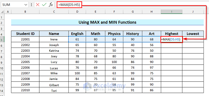 How To Make Result Sheet In Excel with Easy Steps ExcelDemy