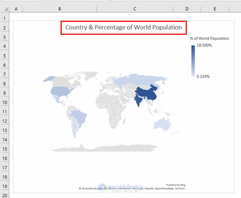 Map Chart Excel Zoom In 