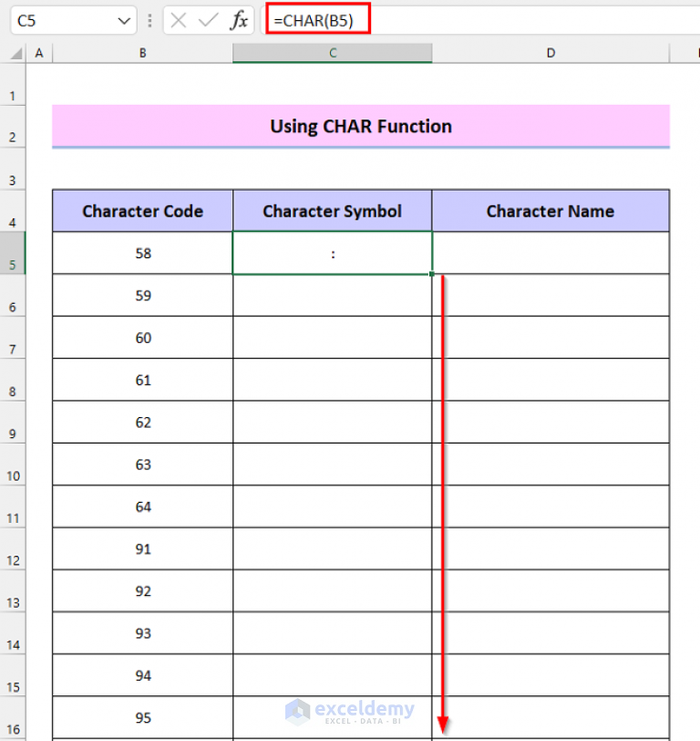 how-to-make-a-list-of-special-characters-in-excel-3-easy-ways