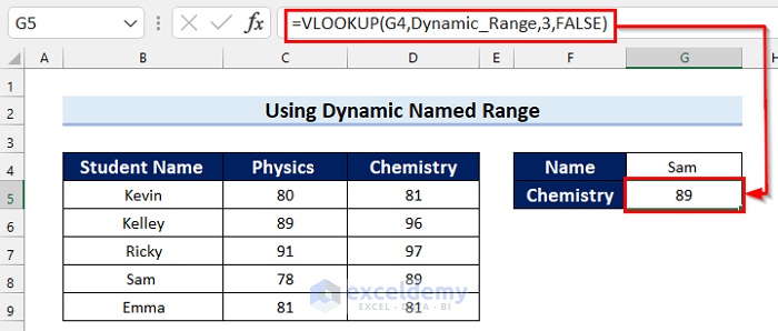 How To Expand Table Array In Excel